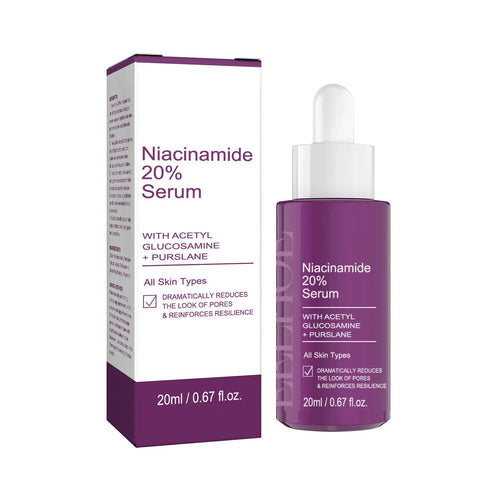 20% Niacinamide B3 Concentrated Serum, -Aging for Discoloration and Minimizing Large Pores, -Free, 0.67 Ounce